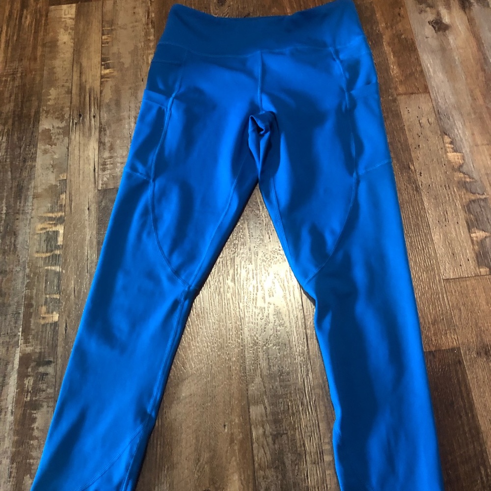 Zyia royal blue capris. Size 4